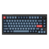 Keychron V1 Max RGB Banana Switch Trådløst mekanisk tastatur (sort) [V1M-D4].