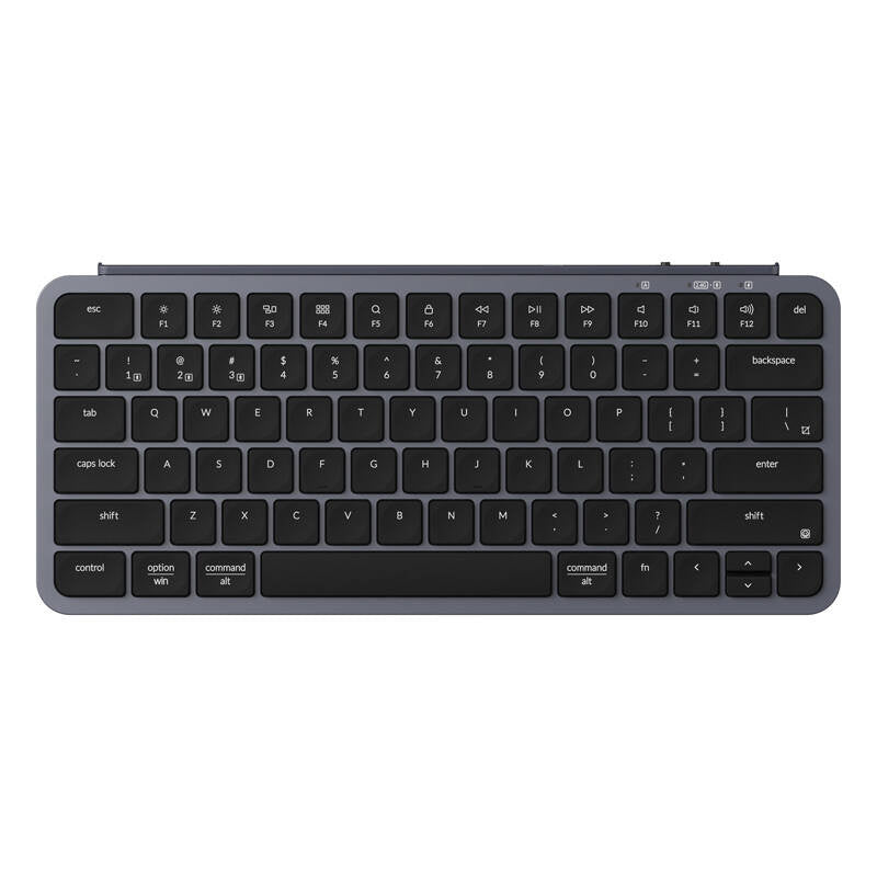 Keychron B1 Pro 2.4G Trådløst Ultra Slim Keyboard (Grå) [B1P-K1].