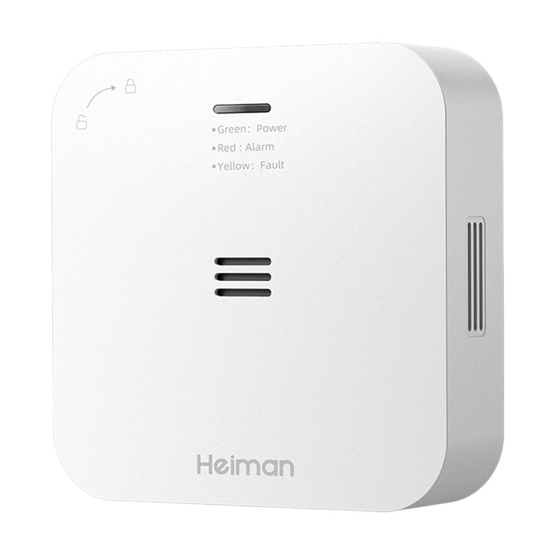 Trådløs alarm CO Heiman HM-720ES-W Interlinked