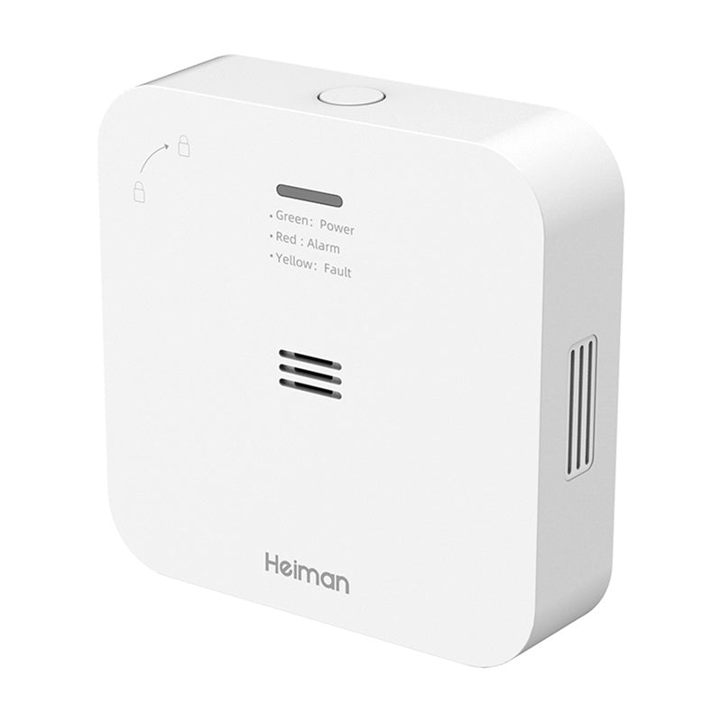 Trådløs alarm CO Heiman HM-720ES-W Interlinked