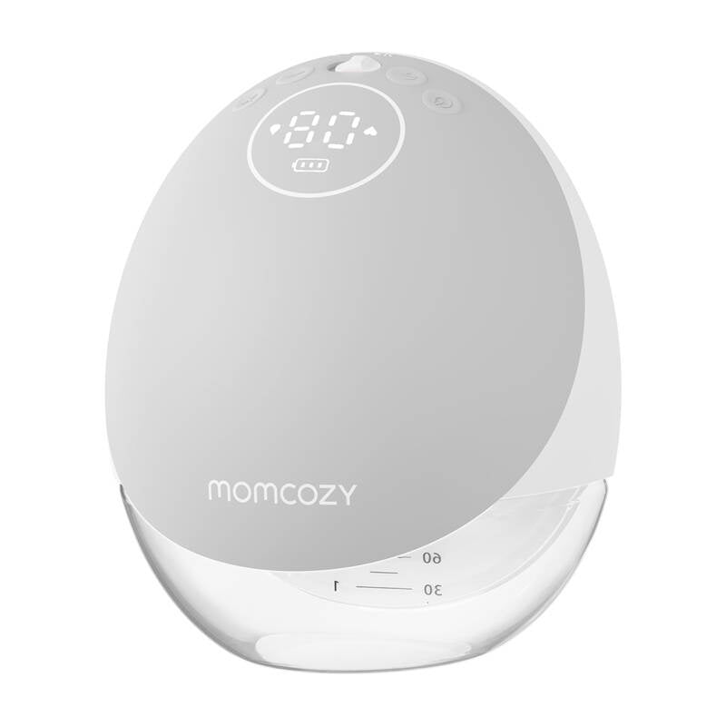 Momcozy M9 håndfri brystpumpe (grå)