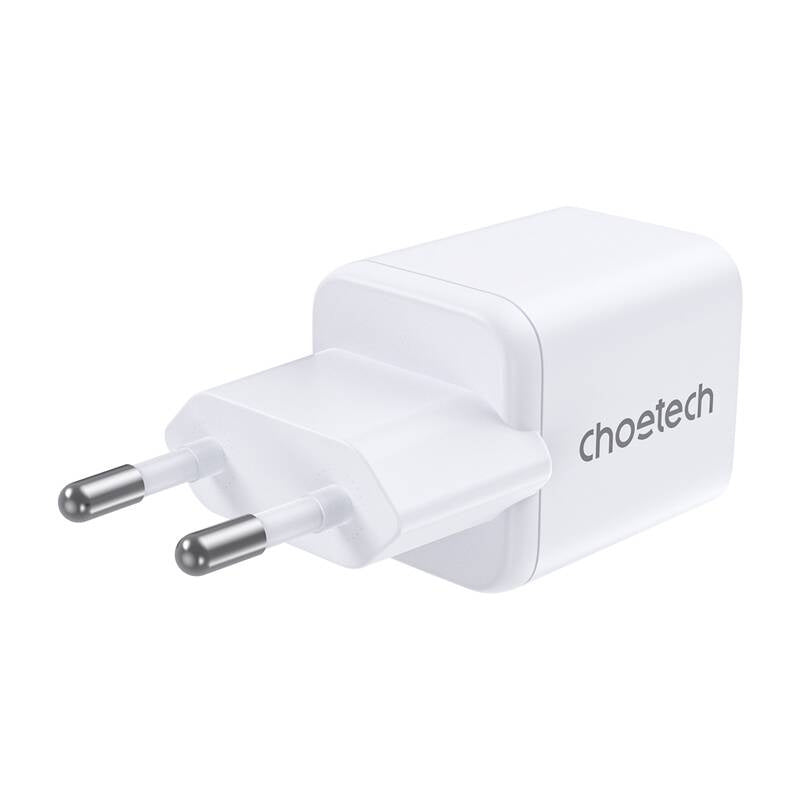 Wall Charger Choetech PD30W Dual ports 1C1A (hvid)