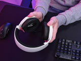 Trust GXT492W Carus Headset Ledningsført Spil Hvid