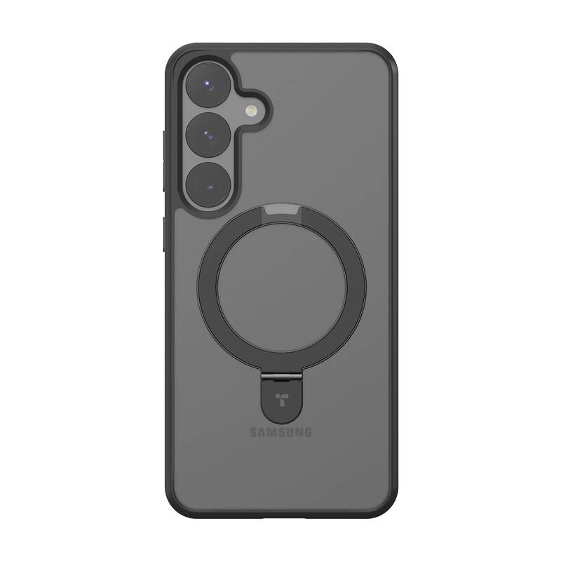 Torras Ostand Series telefonfoder til Samsung S25 (sort)