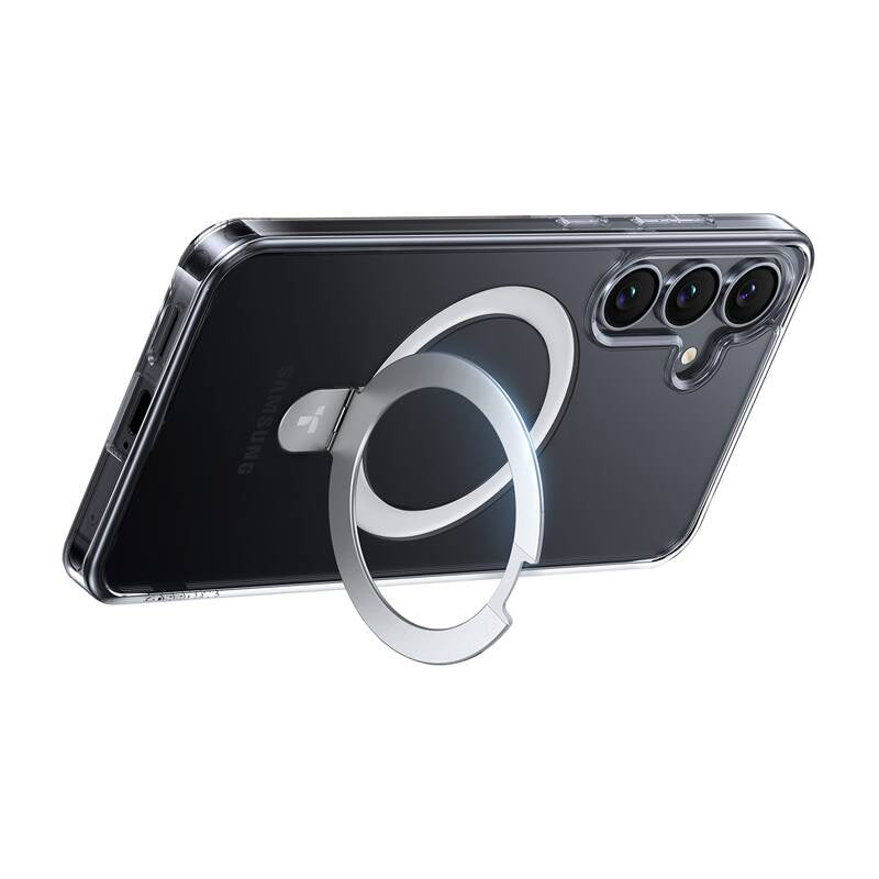 Torras Ostand Series telefonfoder til Samsung S25+ (gennemsigtig)