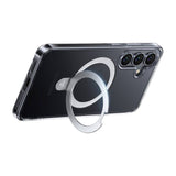 Torras Ostand Series telefonfoder til Samsung S25+ (gennemsigtig)