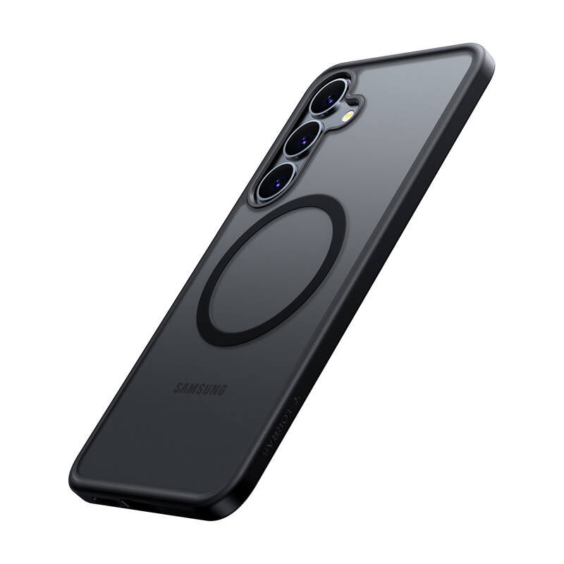 Torras Phone Case Guardian Magnetic Series til Samsung S25 (sort)