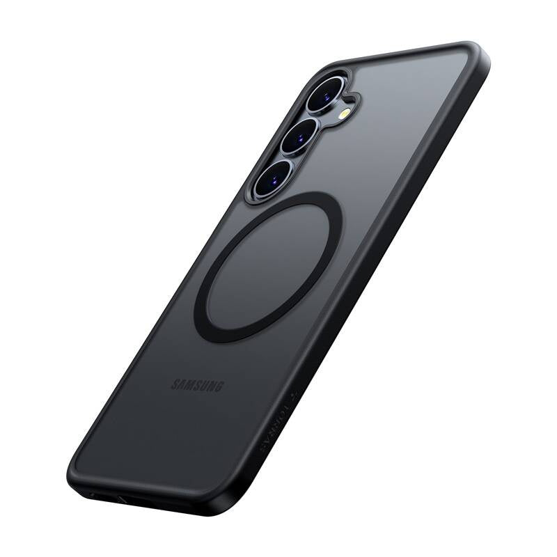 Torras Phone Case Guardian Magnetic Series til Samsung S25+ (sort)