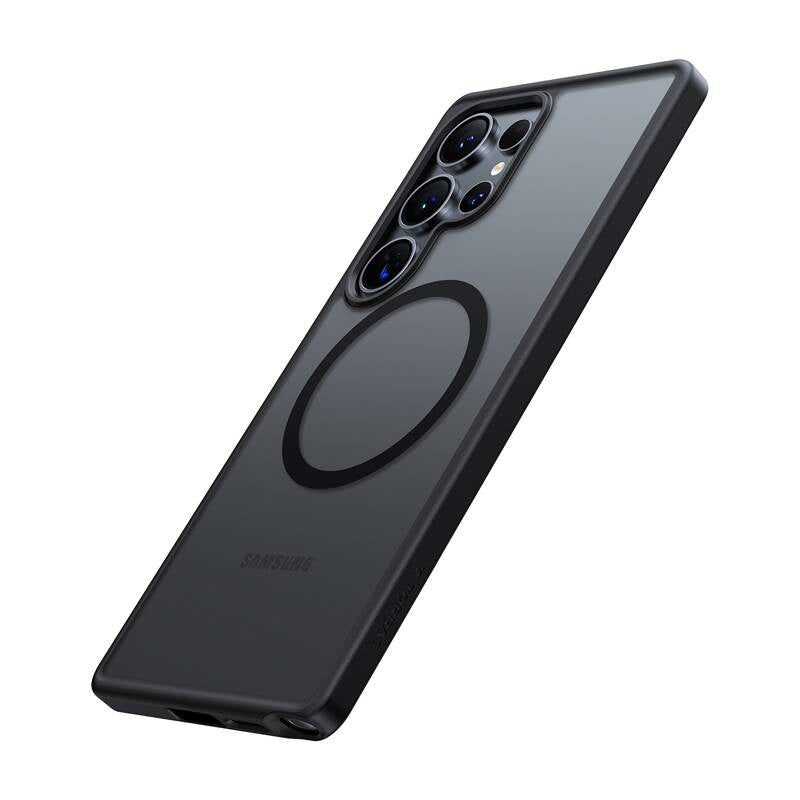 Torras Phone Case Guardian Magnetic Series til Samsung S25 Ultra (sort)