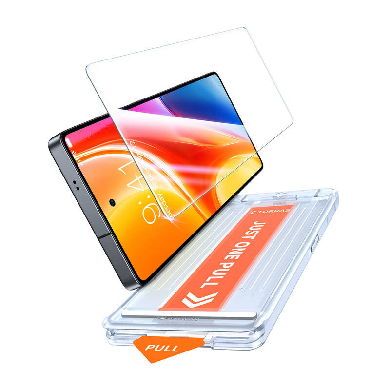 Torras Install Master beskyttende glas til Samsung S25+