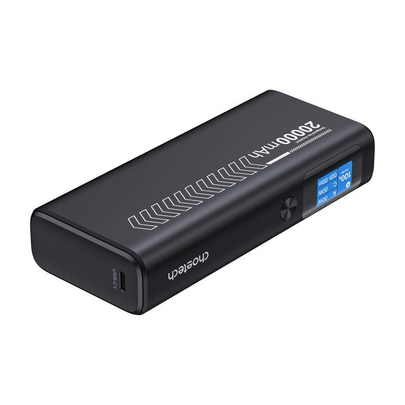 Power Bank Choetech B702 20000mAh PD100W 2C1A (grå)
