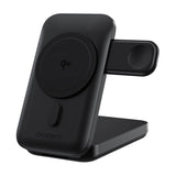 3in1 Mag Charger Holder Choetech B750 10000mAh Qi2 (Sort)