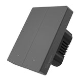 Smart Matter over WiFi væg switch SONOFF M5-2C-80 (2-kanal, for ramme, grafit)