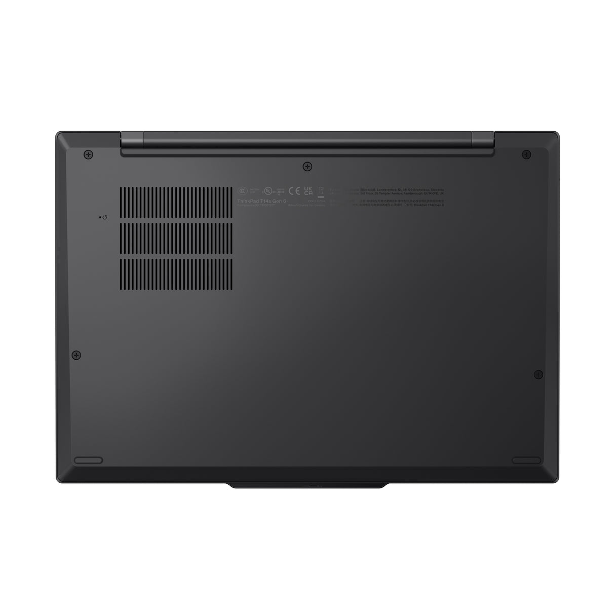 Lenovo ThinkPad T14s Gen 6 (Intel) Intel Core Ultra 5 225U Laptop 35,6 cm (14") WUXGA 16 GB LPDDR5x-SDRAM 512 GB SSD Wi-Fi 6E (802.11ax) Windows 11 Pro Tysk Sort