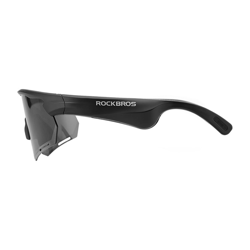 Rockbros SP251 Polariserede Bluetooth-solbriller (Mørke)