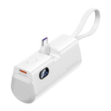 Powerbank Vention LED-display 4800mAh 22,5W FHQW0 (hvid)