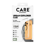 PanzerGlass CARE by ® Flagship Case Transparent Urban Explorer m. Sort MagSafe iPhone 17 Pro Max