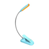 Trådløs lampe Glocusent mini GLCSNTBL103B clip-on boglys, USB-C Blå