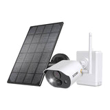 Udendørs IP-kamera med solpanel ZOSI C306Pro WiFi 3MP IP66