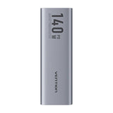 Powerbank Vention LED-skærm 27000mAh 140W FHVH0 (grå)