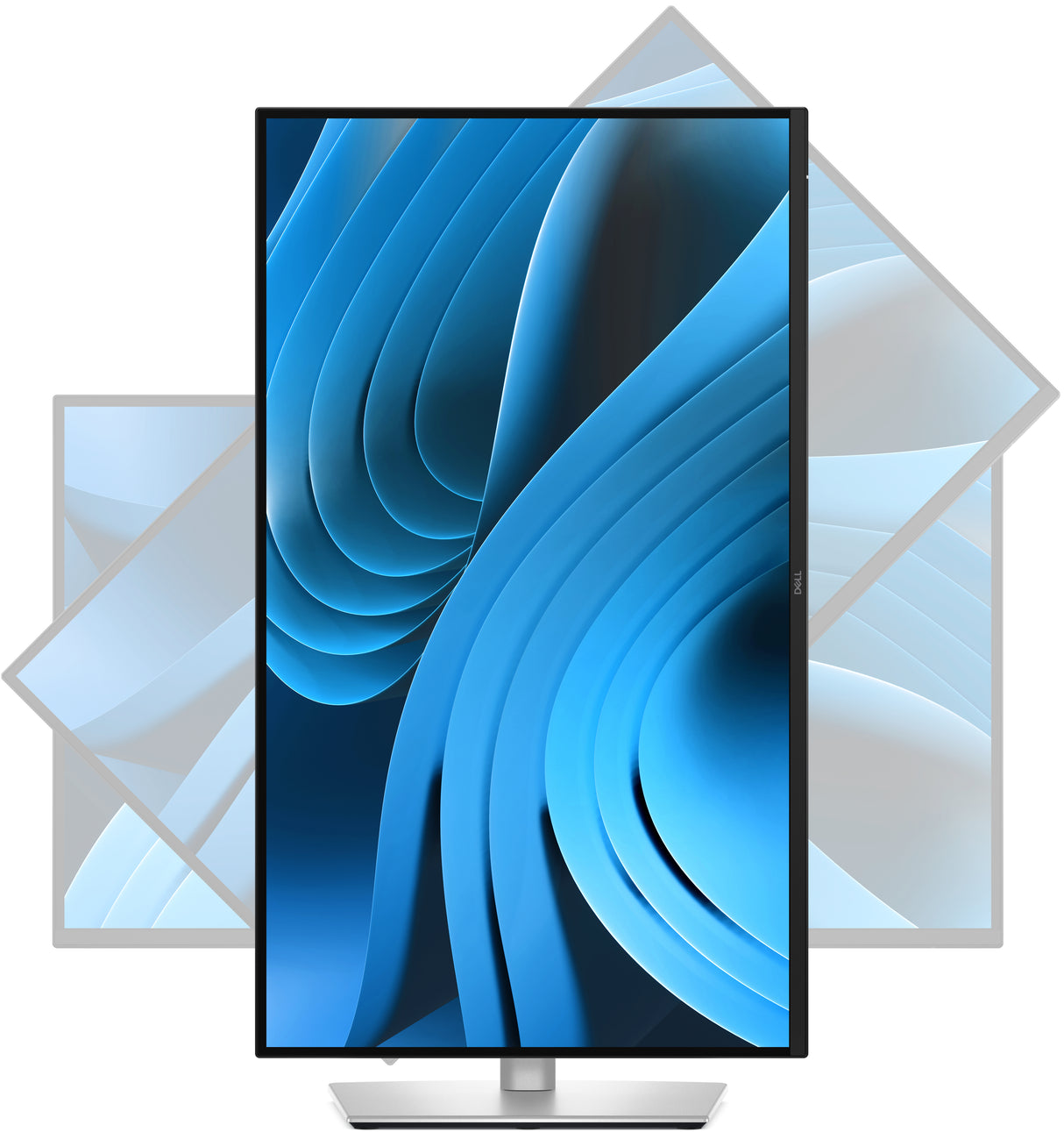 DELL Pro Plus P2725D computerskærm 68,6 cm (27") 2560 x 1440 pixel Quad HD LCD Sort, Sølv