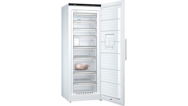Siemens iQ500 GS58NAWDV fryser Stående fryser Fritstående 366 L Hvid