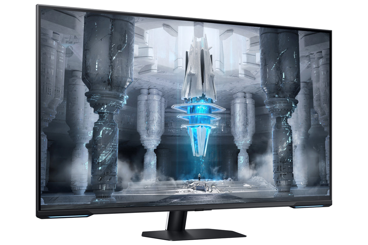 Samsung S43CG700NU computerskærm 109,2 cm (43") 3840 x 2160 pixel 4K Ultra HD LED Sort, Hvid