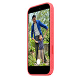 Apple iPhone 17 Silicone Case with MagSafe - Bright Guava