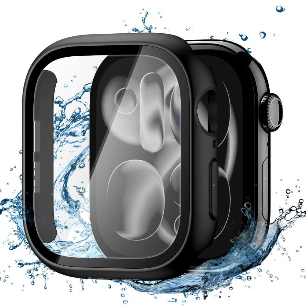 Spigen Thin Fit 360 Apple Watch 10/11 (46 Mm) Sort