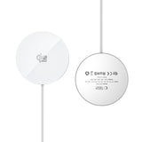 Tech Protect A50 Magnetisk Magsafe Trådløs Opladder 25 W Qi2.2 Hvid