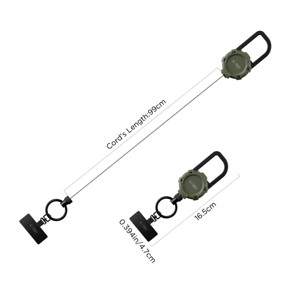 Tech Protect Ath03 Urbanloop Tyverisikker Holder Militærgrøn