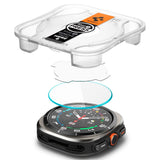 Hærdet Glas Spigen Glas.Tr ”Ez Fit” 2 Pack Samsung Galaxy Watch Ultra 2024 / 2025 (47 Mm) Klar