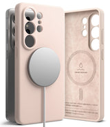 Ringke Silikone Magnetisk Magsafe Galaxy S26 Ultra Rosa Sand