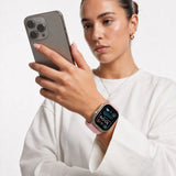 Tech Protect Nylon Sport Apple Watch 8 / 9 / 10 / 11 / 12 / Se / Ultra (44 / 45 / 46 / 49 Mm) Lyseprosa