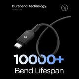 Spigen Eb24012 Cc Essential Usb C Kabel 240 W 120 Cm Sort