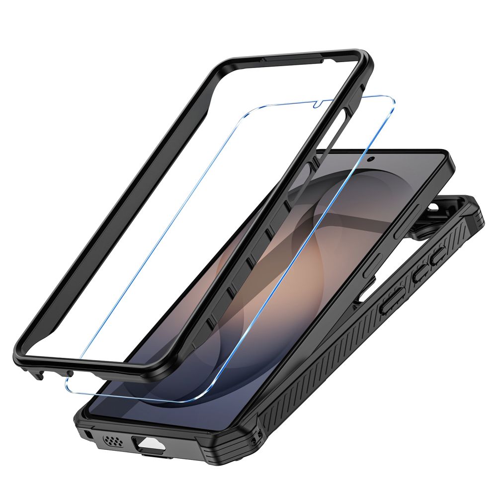 Tech Protect Magblast Magsafe + Glas 2 Pak Galaxy S26 Ultra Sort/Orange
