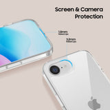 Tech Protect Flexair Hybrid Iphone 16 E / 17 E Klar