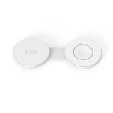 Tech Protect A55 2 I 1 Magnetisk Magsafe Trådløs Oplader 25 W Qi2.2 Hvid