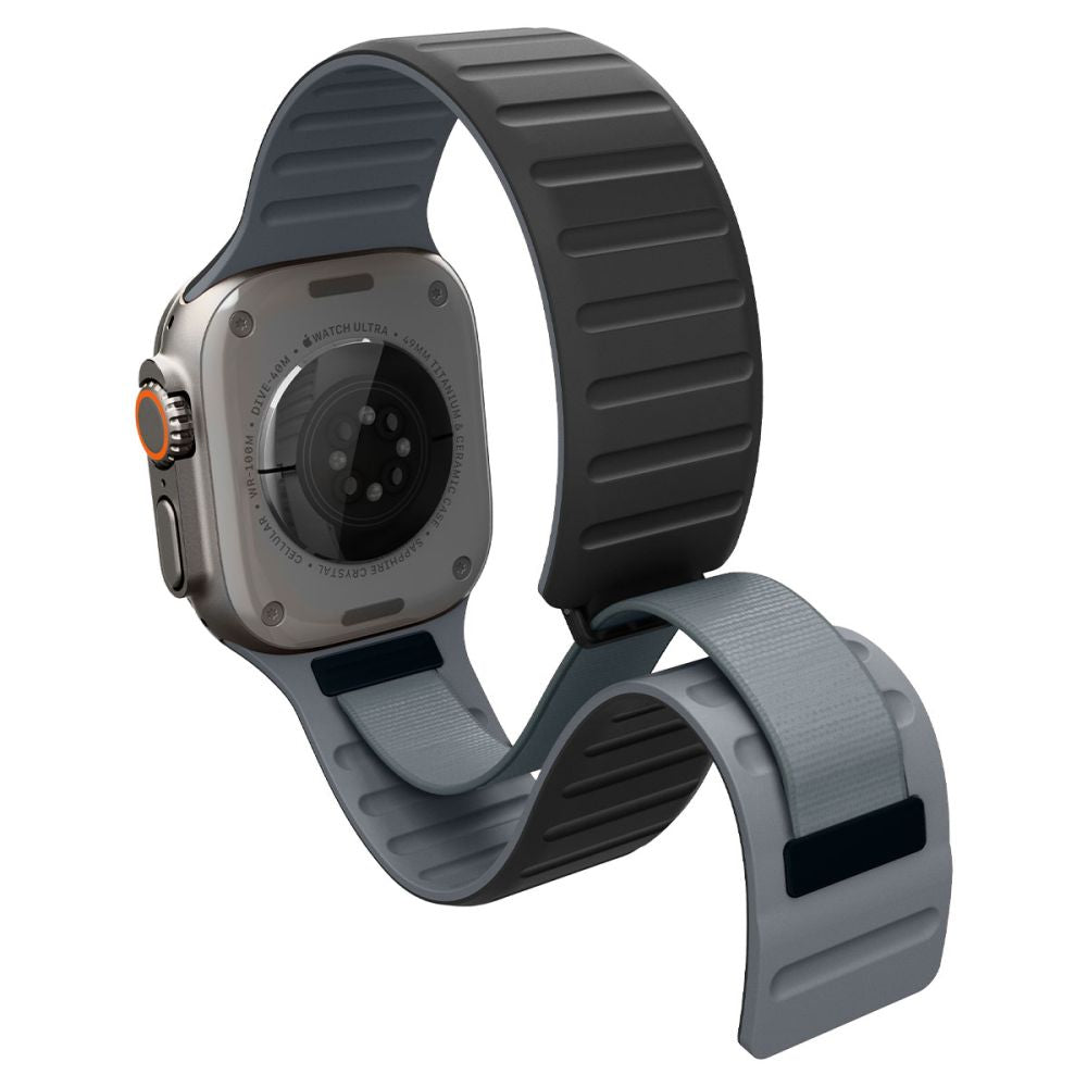 Spigen Athlex Air M Apple Watch 8 / 9 / 10 / 11 / 12 / Se / Ultra (44 / 45 / 46 / 49 Mm) Aktiv Sort/Grå