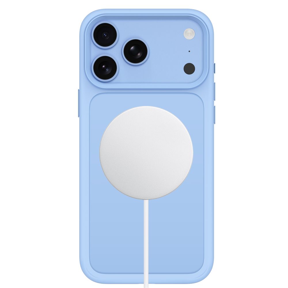 Tech Protect Magmat Magsafe Cc Iphone 17 Pro Max / 18 Pro Max Mat Lysblå
