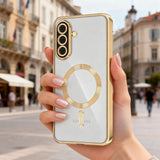 Tech Protect Magflex Magsafe Galaxy A37 5 G Shiny Gold