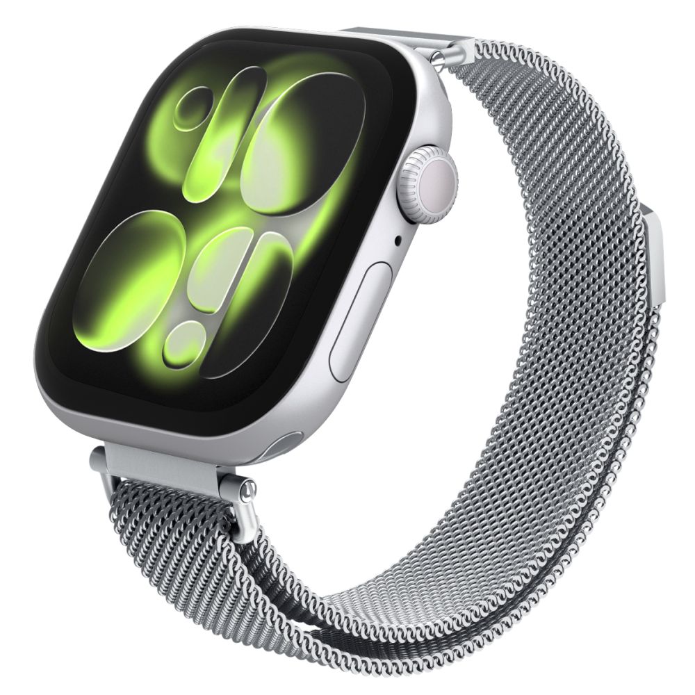 Spigen Wbm4 Remmen Til Apple Watch 8 / 9 / 10 / 11 / 12 / Se (40 / 41 / 42 Mm) Sølv
