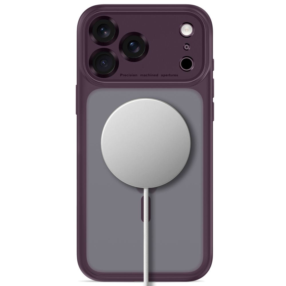 Tech Protect Magpeak Magsafe Cc Iphone 17 Pro Max / 18 Pro Max Mat Burgundy