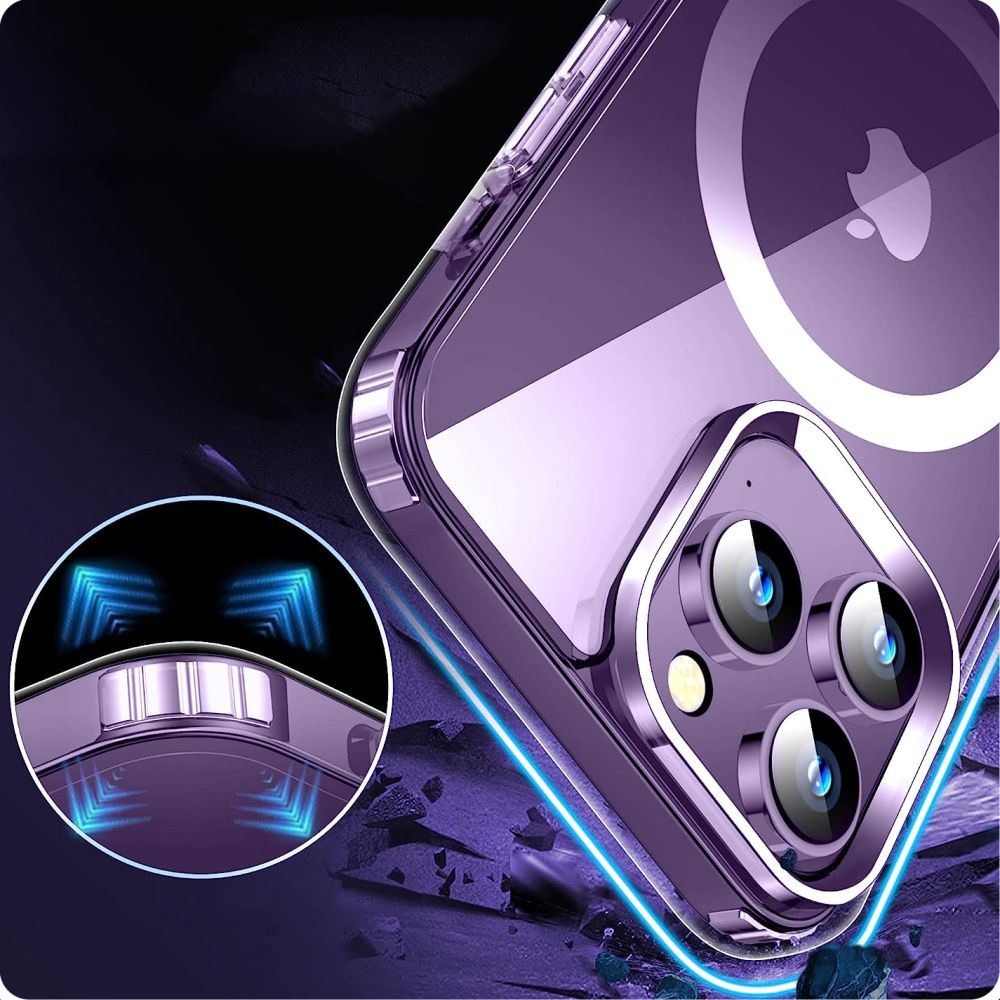 Tech Protect Flexair Hybrid Magsafe Iphone 15 Clear