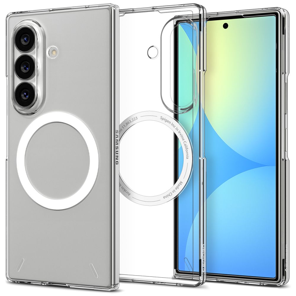 Spigen Airskin Magsafe Galaxy Z Fold 8 Ultra Clear/White