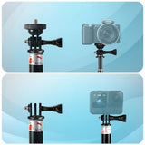 Tech Protect Ga100 Monopad & Selfie Stik Gopro / Dji / Insta360 Sort