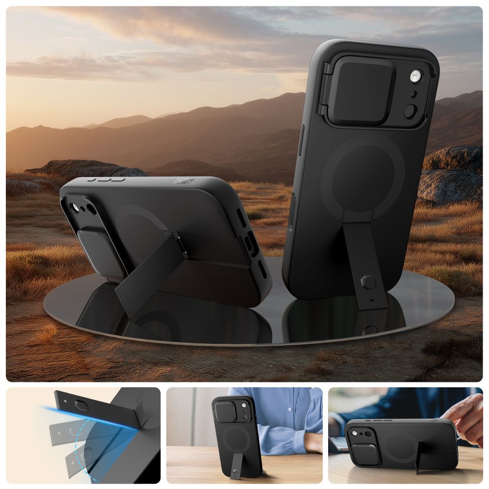 Tech Protect Kevlar Aura Magsafe Iphone 17 Pro Max Sort