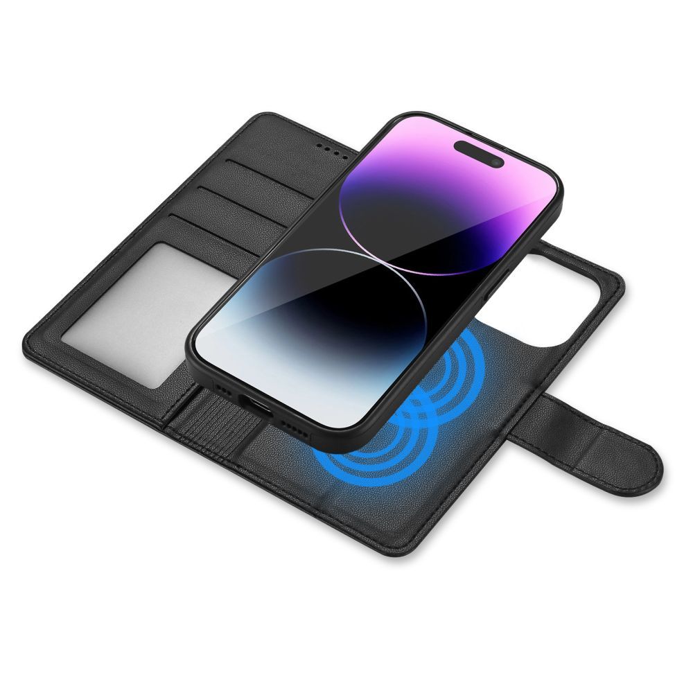 Tech Protect Magsafe Tegnebog Til Iphone 16 Pro, Sort