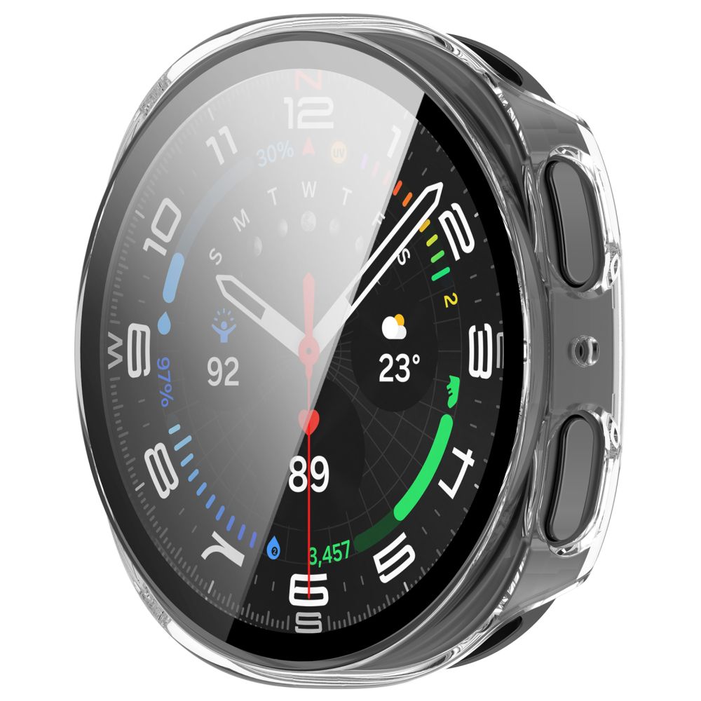 Tech Protect Defense 2 Pak Samsung Galaxy Watch 8/9 (44 Mm) Matsort & Klar