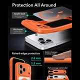 Esr Classic Hybrid Magsafe Iphone 17 Pro Max / 18 Pro Max Frosted Orange